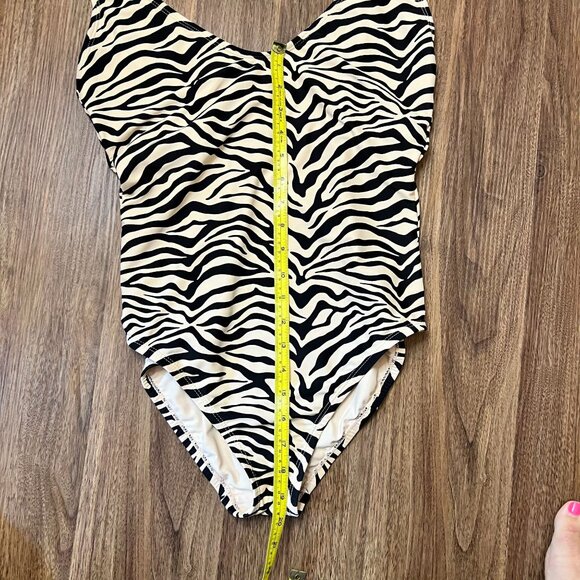 Sanctuary Womens Modern Kitty One Piece Print Full One Piece Swimsuit Large - Picture 4 of 8